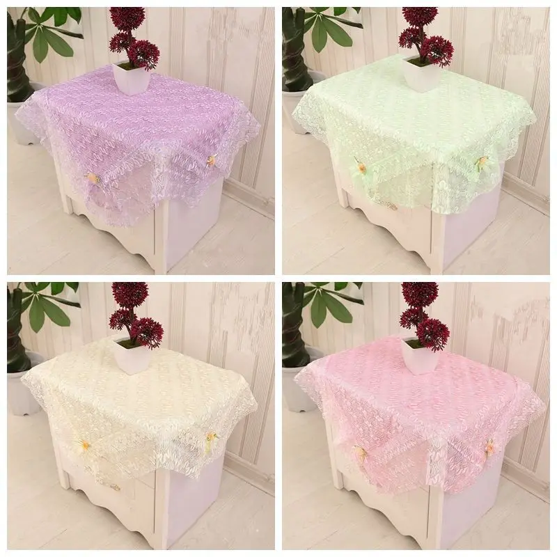 Table Cloth, Bedside Table, Refrigerator Cover, Round Square Table Cover, Water Dispenser, Lace Dust Cover, Coffee Table, Dining