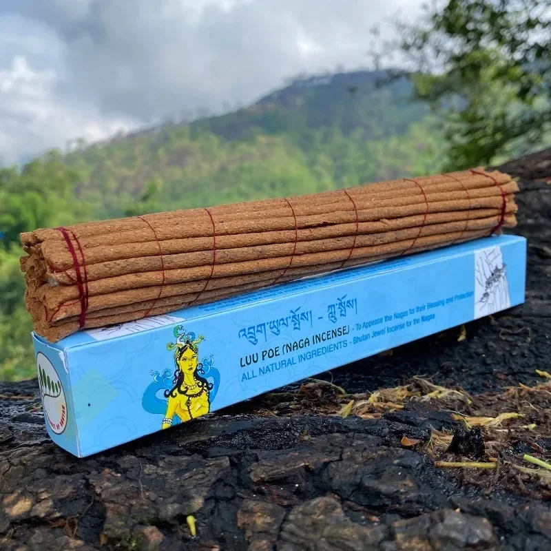 Порошок благовоний Bhutan Dragon для дома в помещении/демплей буддийский зал очищающий