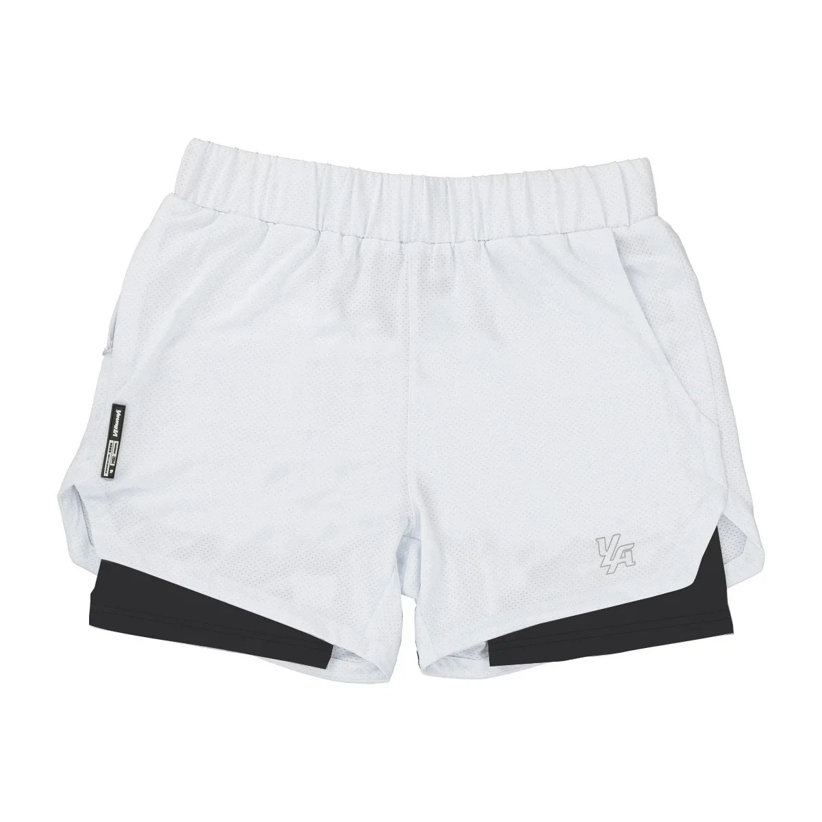 

YOUNGLA SHORTS COMPRESSION SHORTS 2.0 Men GYM Workout Shorts 2 in 1 double deck shorts