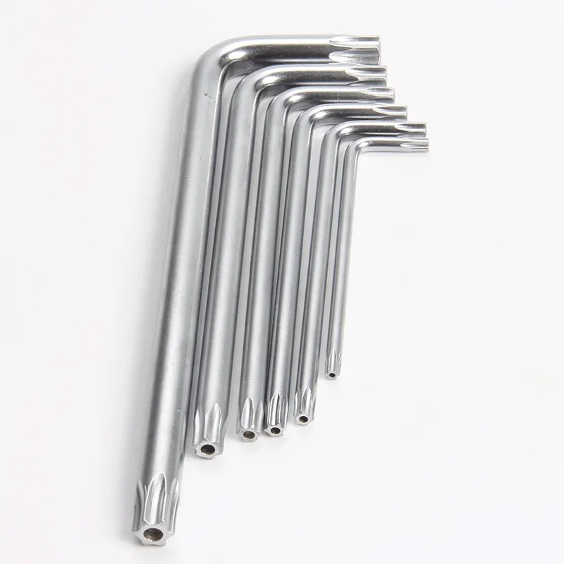 Фото Шестигранный ключ T10 T15 T20 T25 T30 T40, двухсторонний, Torx, отвертка, гаечный ключ, инструменты для ремонта автомобиля №4