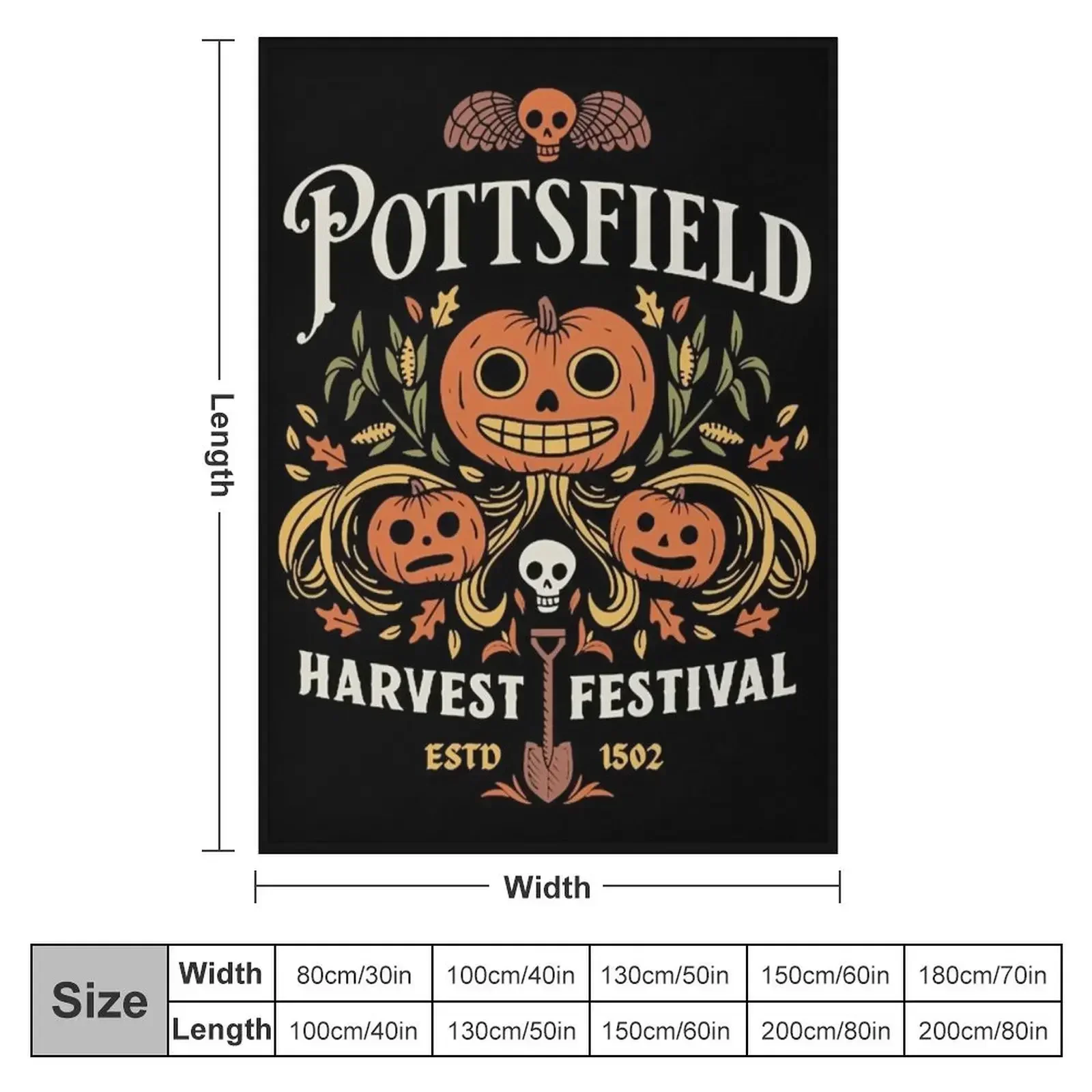 Одеяло Pottsfield Polar персонализированный подарок декоративные одеяла для диванов