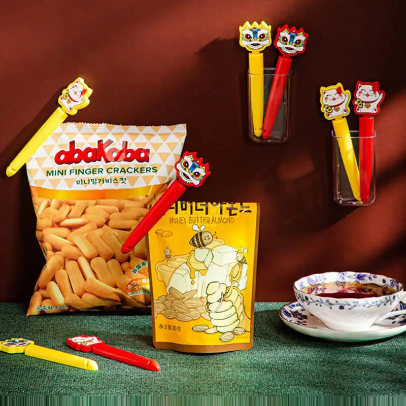 

4 шт., зажимы-клипсы для герметизации кухонных пакетиков