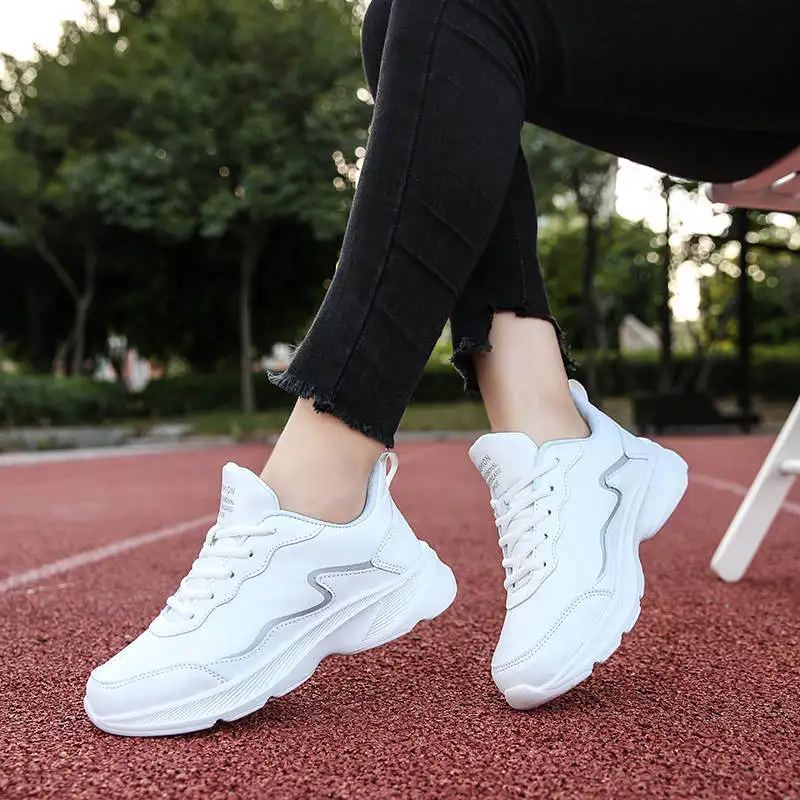 

Sneakers Woman Sports Deals Deportiva Black Sneakers Woman Comfortable Walking Sport Shoes Woman Trnis Running Shoes Gym Tennis