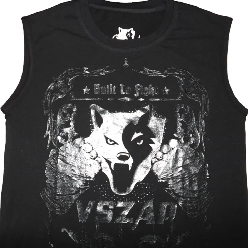 Футболка VSZAP MMA со встроенными рисунками мужская спортивная футболка для