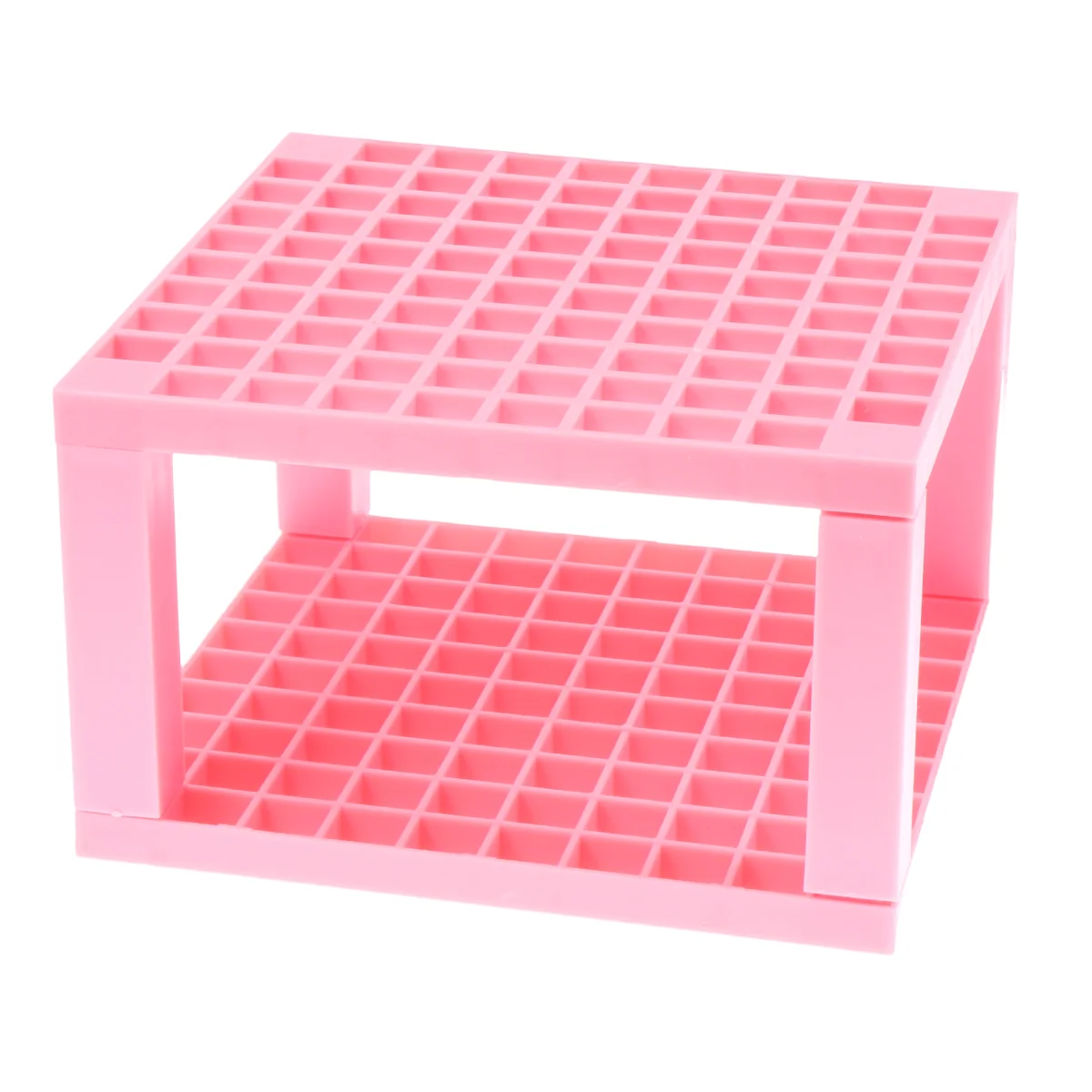 96 Holes Desk Organizer Shelf Brush Container Brush Organizer Brush Holder Stand Pen Holder Desk