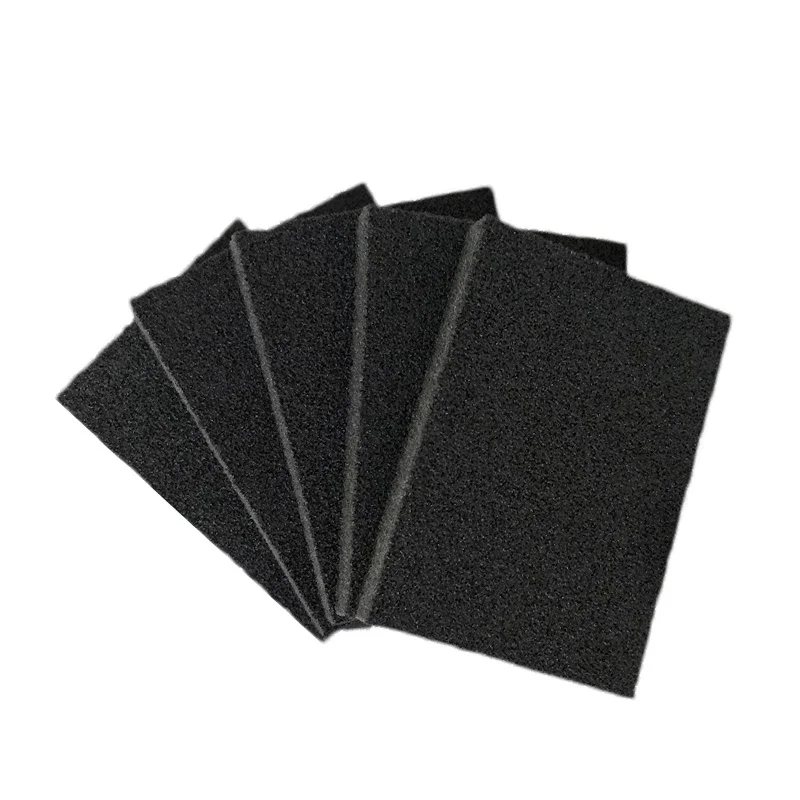 1 шт. черная волшебная губка щетка для чистки кастрюли наждачное средство