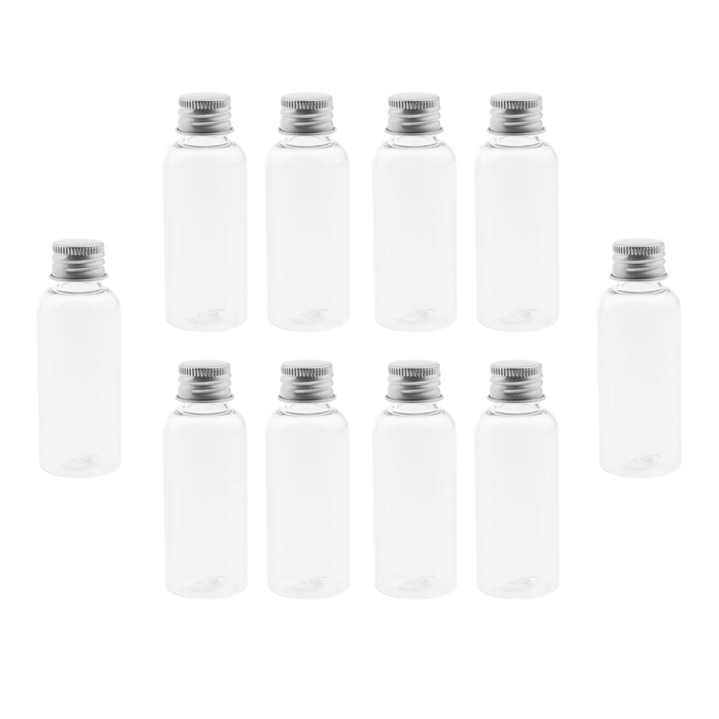 

10 Pieces Lab Supplies Liquid Bottles - Collection Vials - Aluminium ml