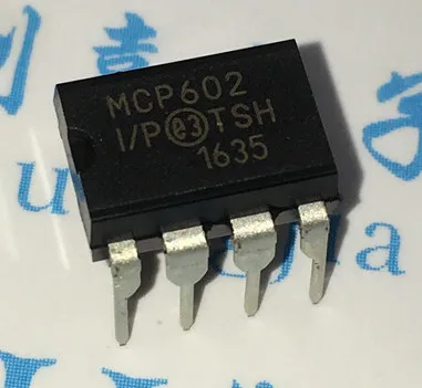 

10 шт./лот MCP602-I/P MCP602 DIP-8 Одиночная поставка CMOS Op Amps
