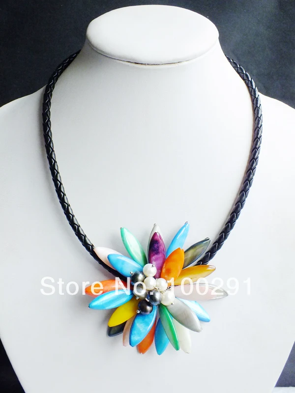 

10 шт./партия, женское колье с жемчугом