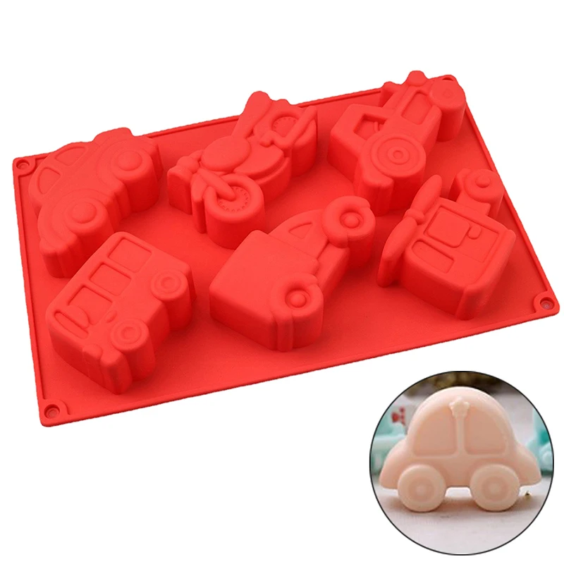 

1 комплект 6 отверстий для транспортировки самолета мотоцикла автомобиля автобуса Силиконовая Стандартная кухонная посуда