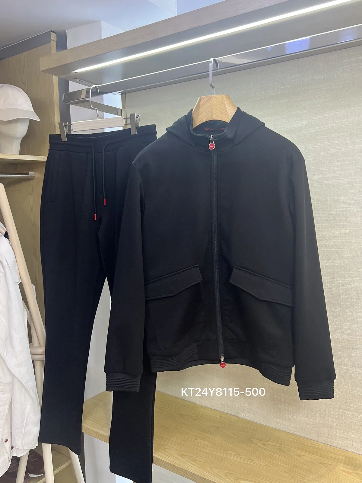 Спортивный хлопковый комплект для мужчин новинка сезона осень-зима 2024