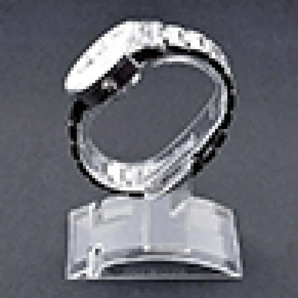 

Clear Plastic Jewelry Bangle Cuff Bracelet Watch Display Stand Holder Rack