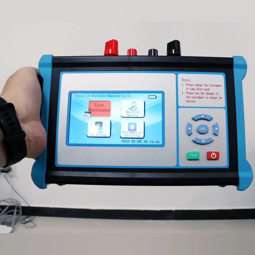 Китайский поставщик многоканальный микро-Омметр VS-5201 ручной Омметр 50A 100A тестер