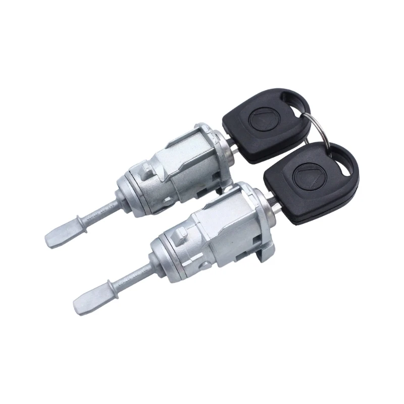 Левый и правый цилиндр замка двери автомобиля с ключом OE: 604837167 604837168 для Golf 4 Fabia