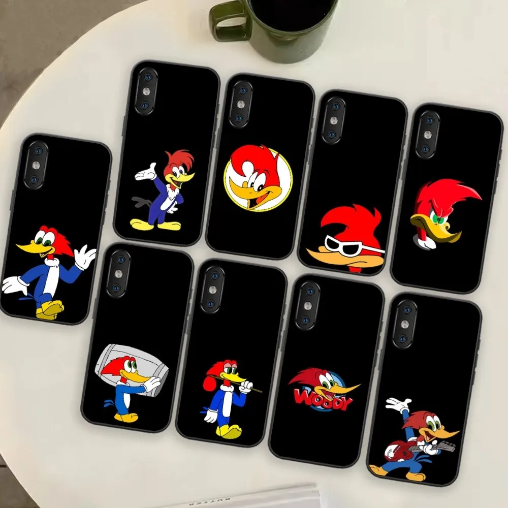 Чехол Т-The W-Вуди W-Woodpecker для телефона Xiaomi Redmi K40 pro 12S ULTRA 5G черный чехол
