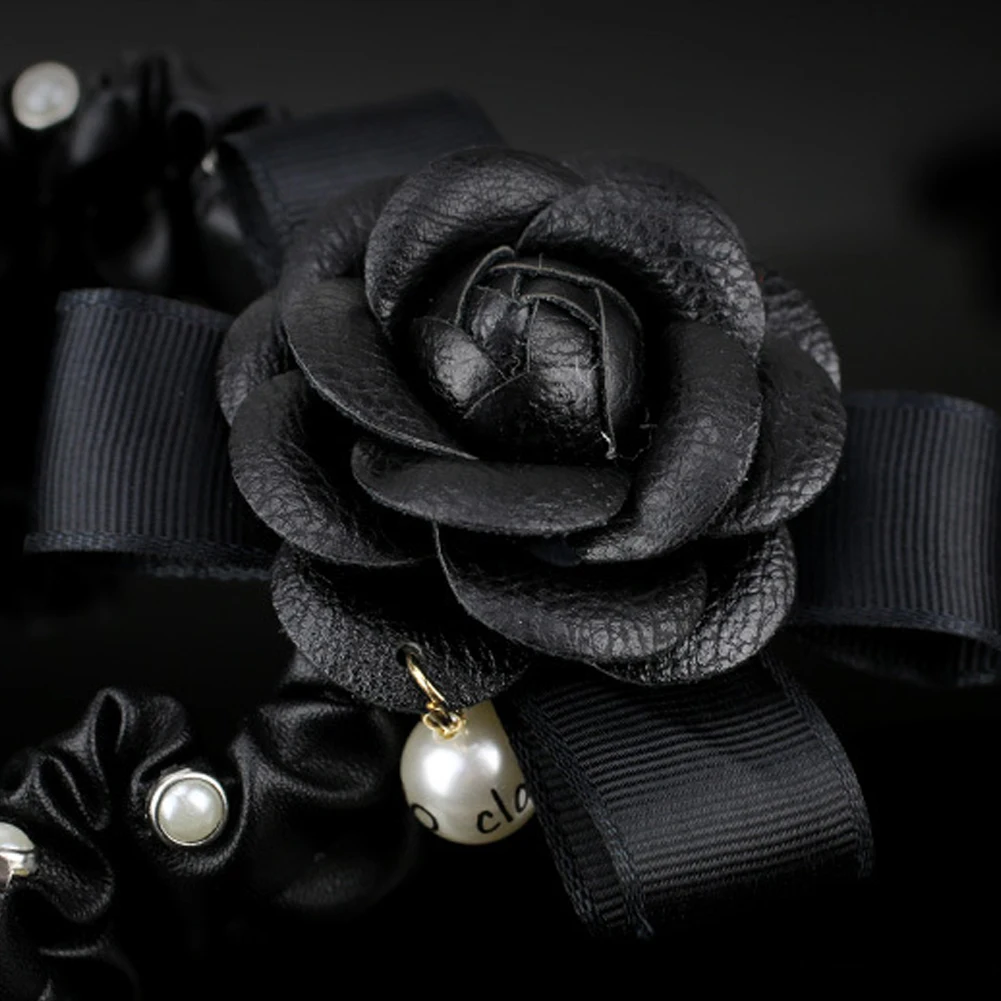 Интерьер автомобиля зеркало заднего вида чехол из искусственной кожи с жемчугом