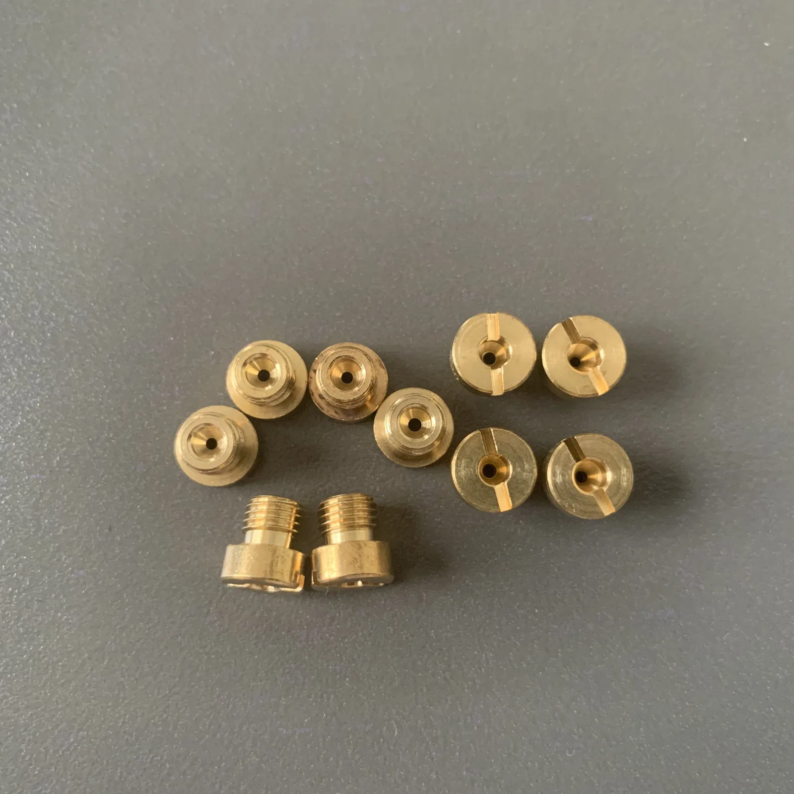 15x Насадка главного джета карбюратора M6 для автомобилей 60-130 для карбюраторов Dellorto Mikuni диаметром от 12 до 17,5 мм, запчасти для ремонта карбюраторов и инжекторов.