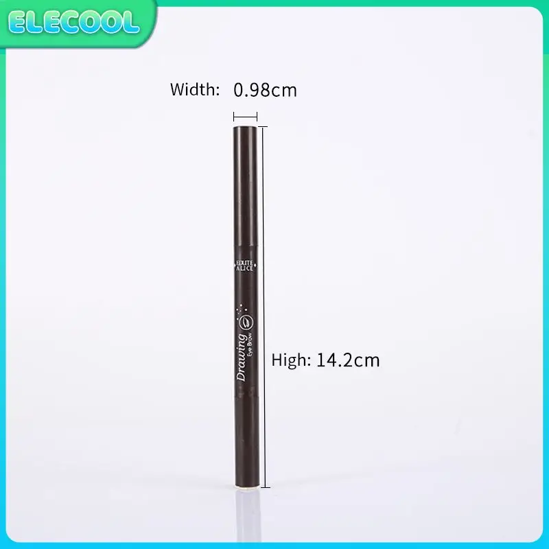 

Eyebrow Pen Waterproof Not Easy To Decolor Eyebrow Cosmetics Natural Long Lasting Rotate With Eyebrow Brushes Beginner's Eyebrow