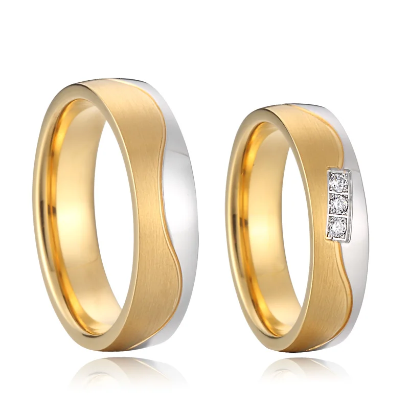 engagement wedding rings for men and women lover's alliance couples anniversary golden fashion Jewelry accessories finger ring real love alliance black rose heart shaped wedding rings for men and women 100% tungsten carbide marriage finger ring