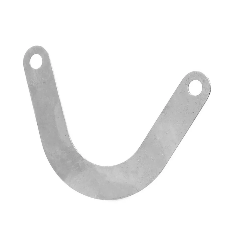 

5Pcs Valve Plate U Shape Air Compressor Air Pump Piston Machine Accessory Wide 59mm Hole Distance 46mm Compressor Parts