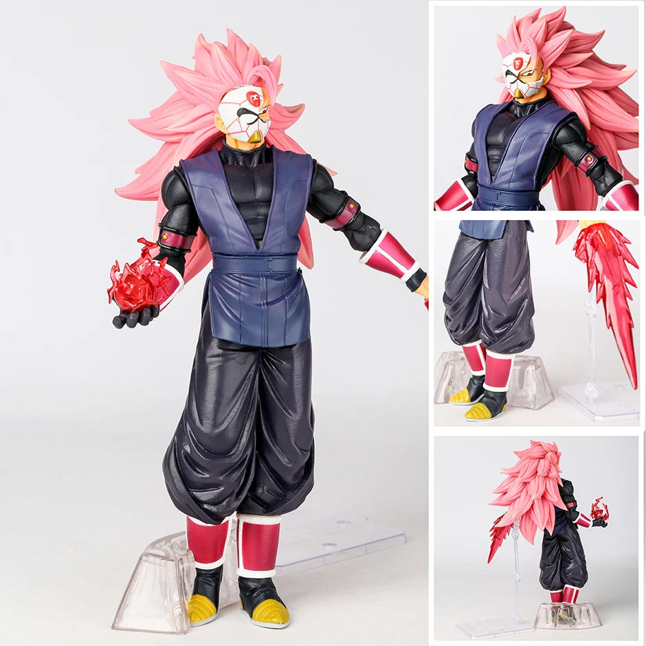 

Dragon Ball Super Saiyan 3 Rose Goku Anime Figure PVC Collection Model Toy