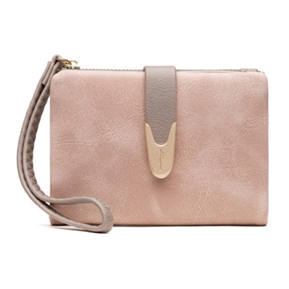 сумки Solid-Color Fashion Matte Surfaces Wallet Multi-Purpose Large Capacity Purse Women Girls Female Delicate Bolsas