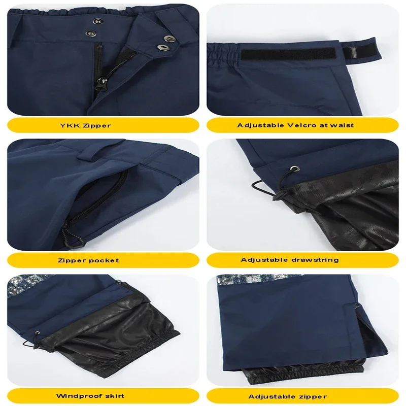 Термоветрозащитный лыжный костюм для взрослых