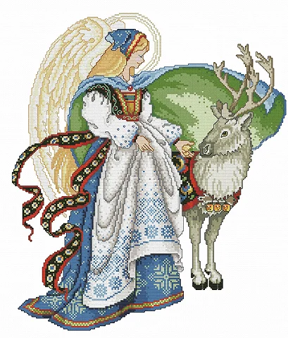 

ASN 3725 Angel DIY Cross Stitch Kit Cross stich Kits Craft Cross Stich Painting Decorations For Homefun