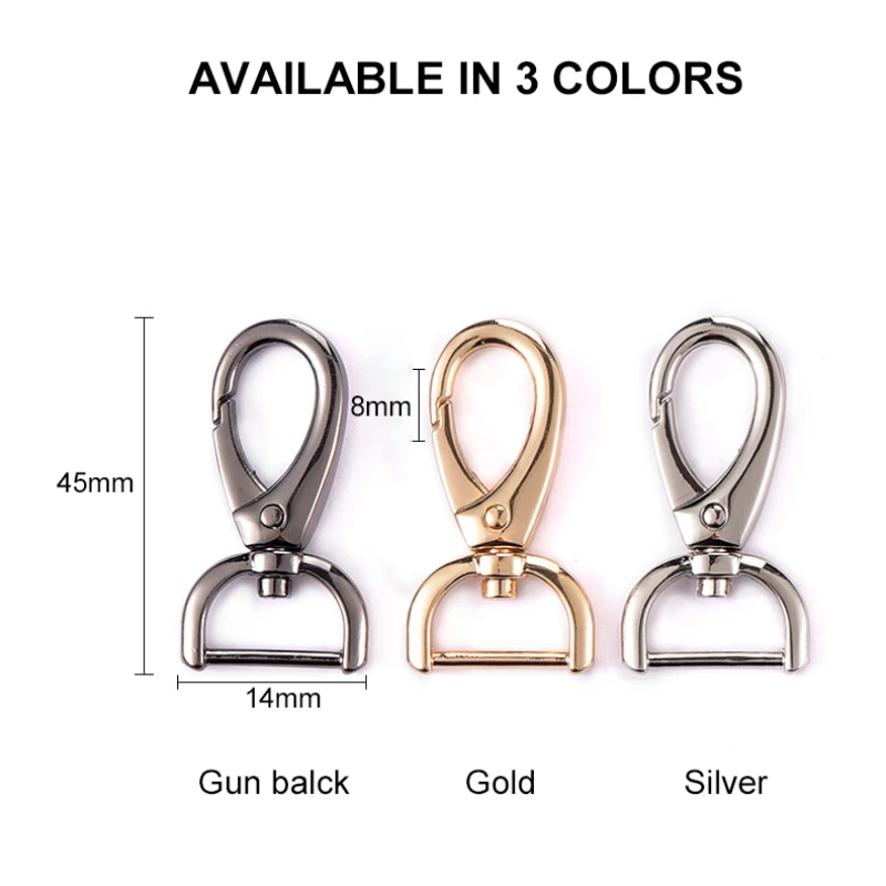 New Waterproof PU Leather Wallet Strap Belt Portable Replaceable Handbag Metal Bag Wrist Strap Straps Key Belt 21cm