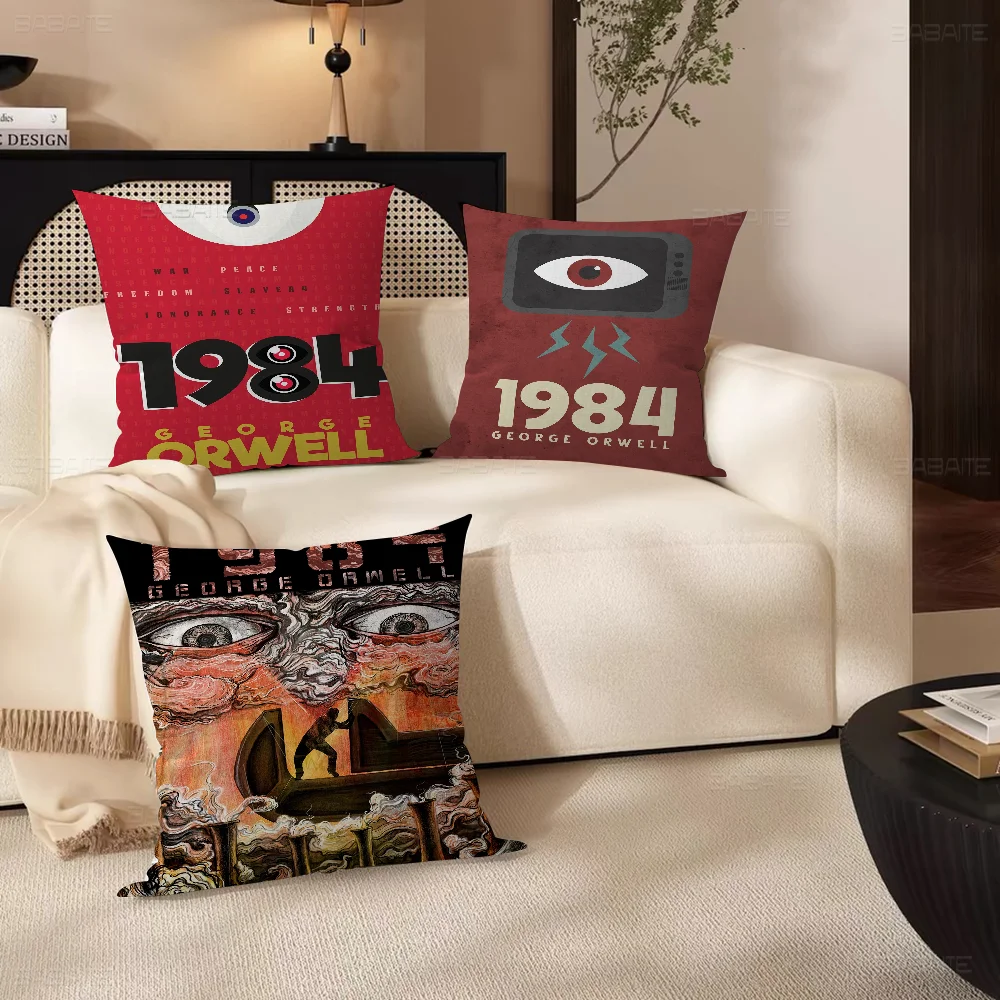 Наволочка Джорджа Оруэлла 1984 наволочка для гостиной дивана домашний декор по