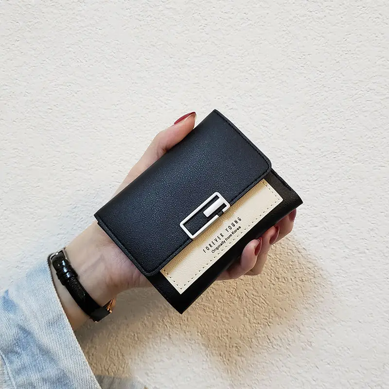 

Fashion Women's Wallet Short Women Coin Purse Wallets For Woman Card Holder Small Ladies Wallet Female Hasp Mini Clutch For Girl