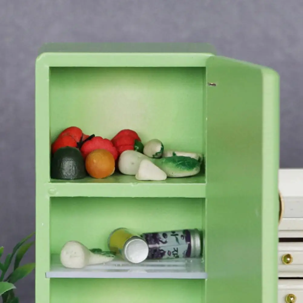 

Миниатюрный дизайнерский ремесленный декоративный рефрижератор DIY для микро-ландшафта