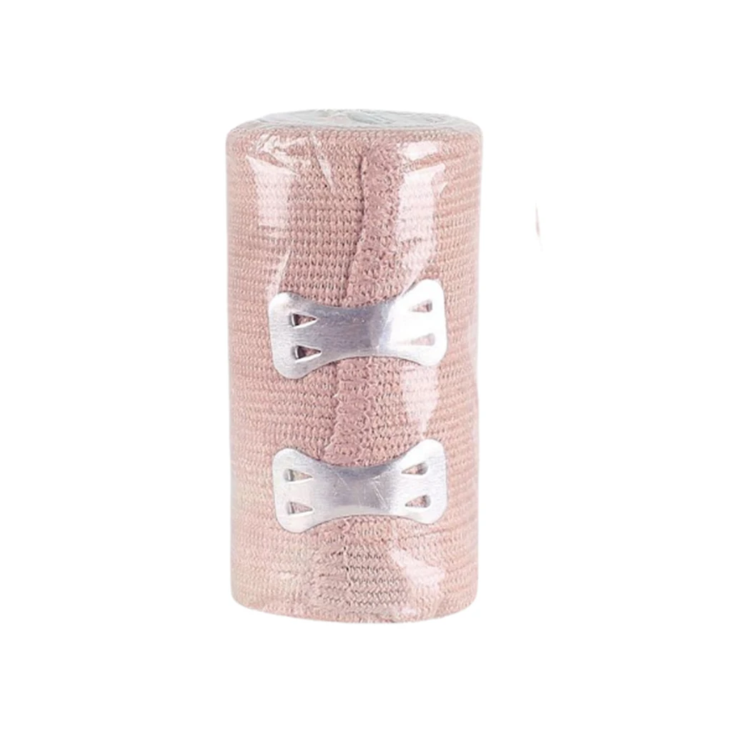 

8 Pieces Elastic Bandage Sports Compression Wraps with Clip Sprains Strains Injury Leg Arm Wrist Waterproof Sweat-proof