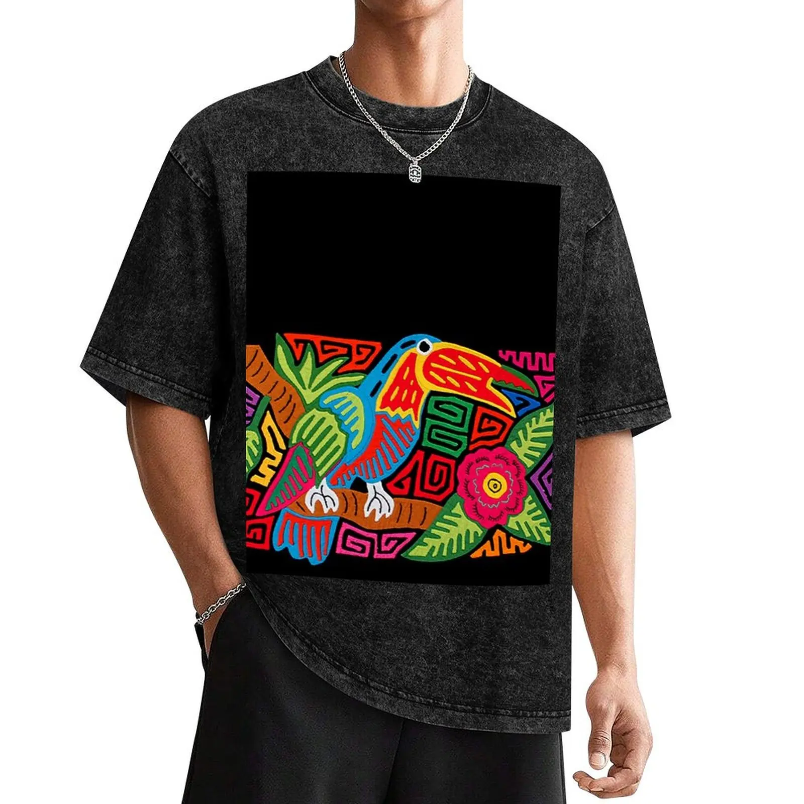 Мужская футболка Mola Design Tucan хлопковая