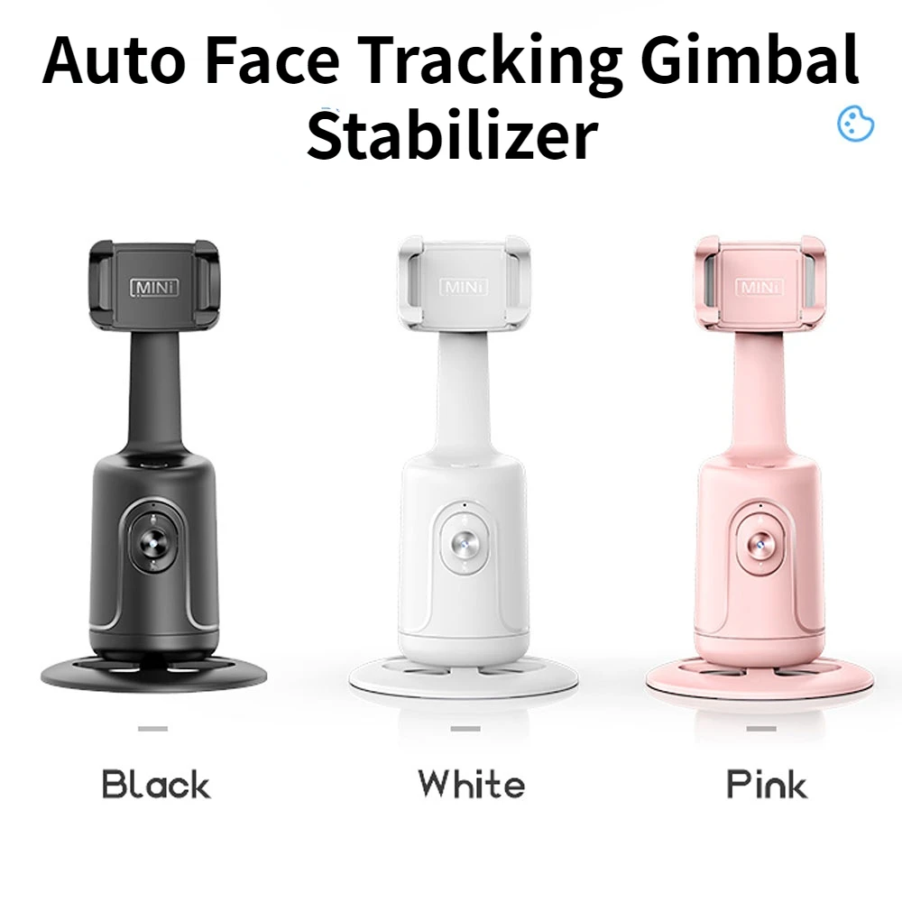 

AI Smart Auto Face Tracking Gimbal Stabilizer Desktop Handheld Gimbal Selfie Stick Tripod Phone Stand Holder for Smartphone