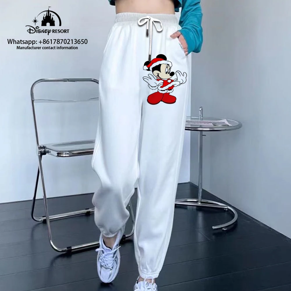 Осень 2024 Рождественский узор новинка Женские повседневные универсальные