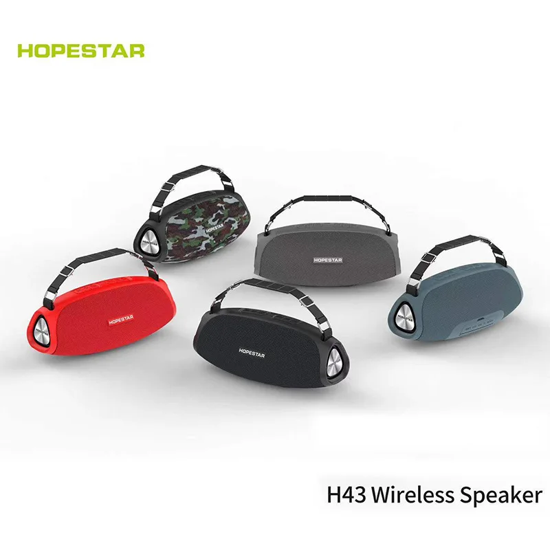 Портативная беспроводная Bluetooth Колонка HOPESTAR-H43 20 Вт уличная Водонепроницаемая IPX6