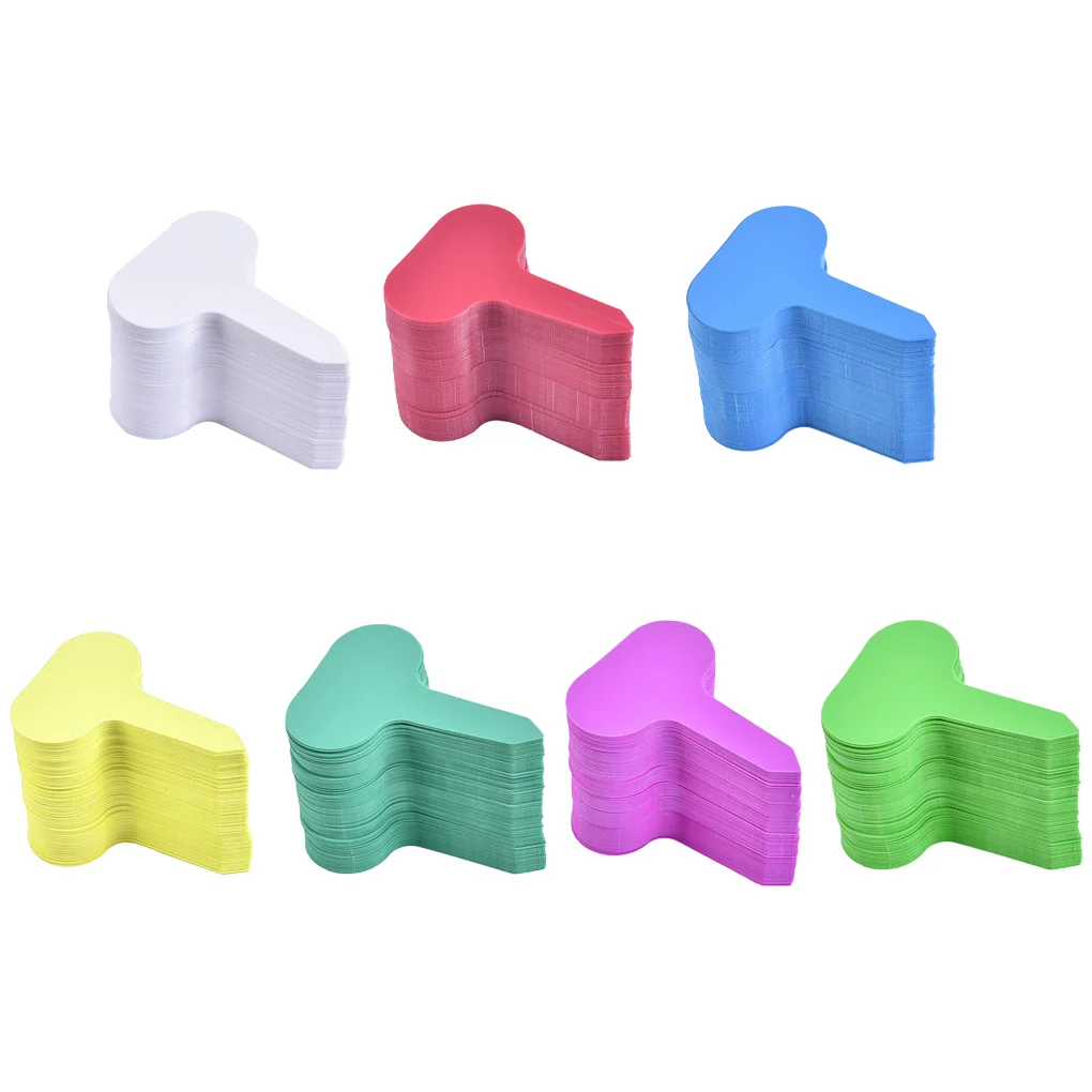 

100 Pcs Garden Seedling Label Markers Sorting Tag Gardening Plaques Plants Plate Board Labels Card Supplies Yellow