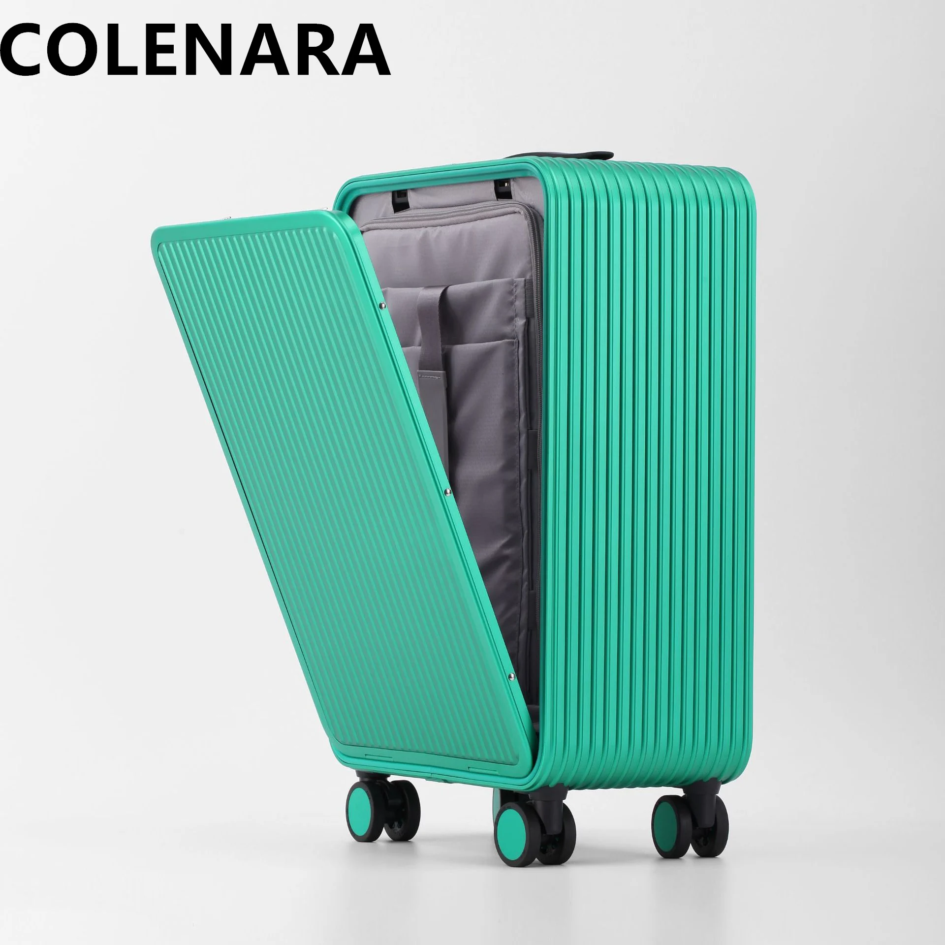 COLENARA Новый 17-дюймовый чемодан 20 дюймов полностью из алюминиево-магниевого сплава