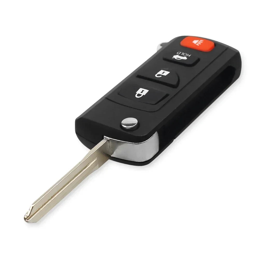 Фото KEYYOU модифицированный складной чехол с дистанционным управлением 3/4 BNT для Nissan Armada Xterra Pathfinder Frontier Quest Titan Murano №4