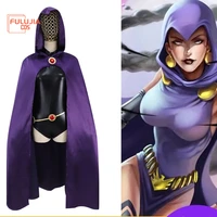 anime origin of raven teen titans super hero cosplay costume