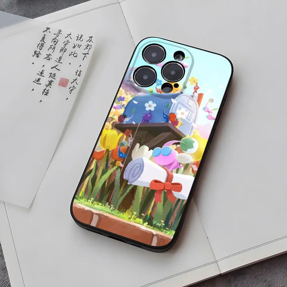 Чехол для телефона Game P-PikminS-S 4 для iPhone 14, 13, 17, 16, 11, 15 Pro Max, 12 Pro Max, Mini, XR, XS, X, 7 Plus (art.: 3920d4e04fe88) - 3920d4e04fe88