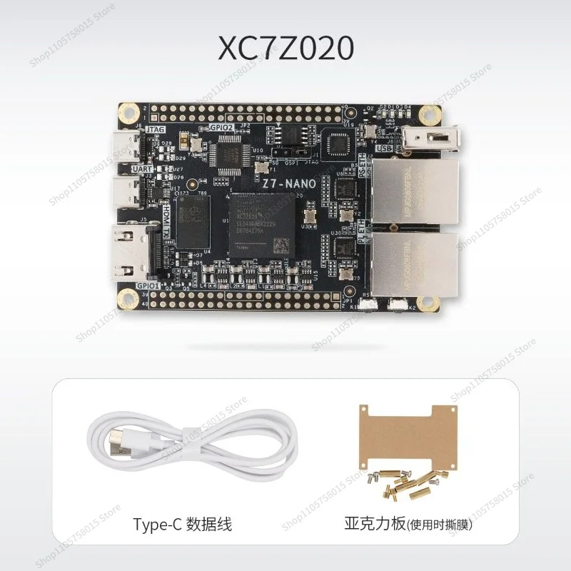 Фото Плата для разработки ZYNQ Core Board 7020 70107000 с двумя сетевыми портами Z7-Nano №4
