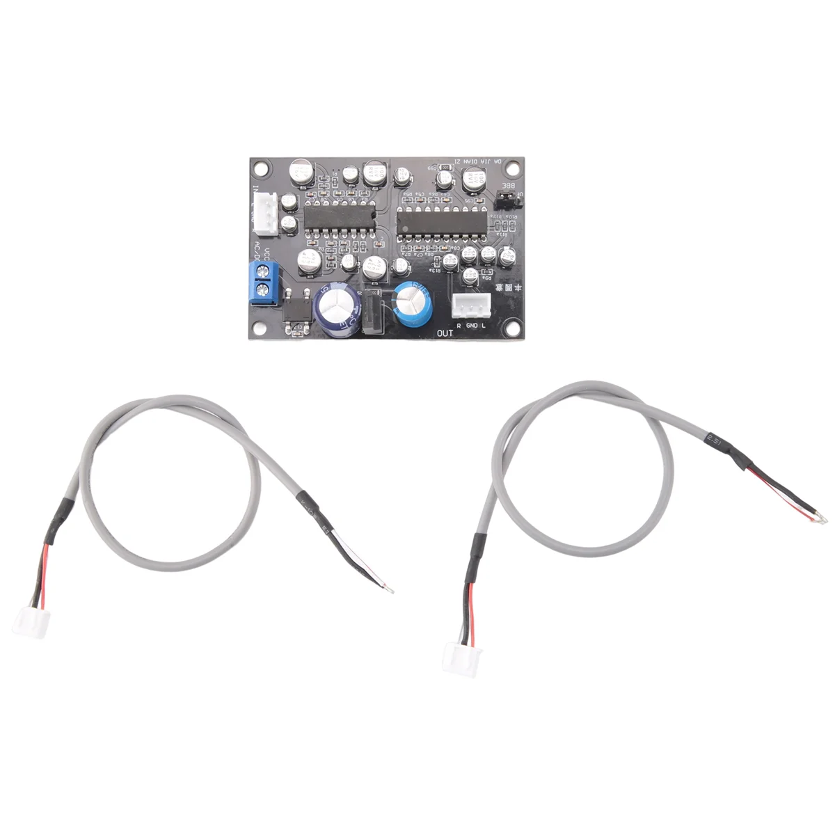 

TA7668 Tape Drive Deck Magnetic Head Preamplifier Board with JRC2150 BBE Audio