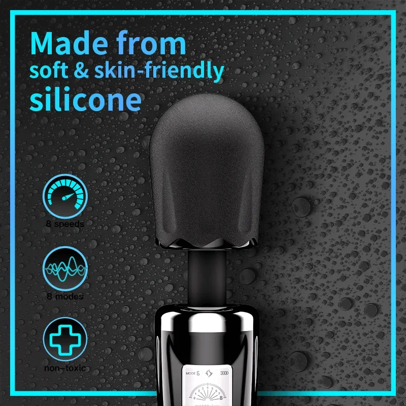 Силиконовый многофункциональный вибратор NoEnName_Null