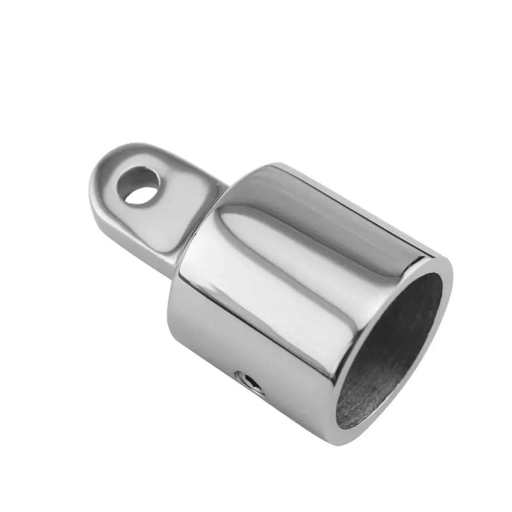 

Marine Eye End Cap Stainless Steel 2 Pcs 5.7cm Boat Canopy Fastener Silver