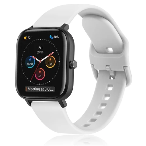 Силиконовый ремешок Tobfit для Amazfit GTS 4 Mini/2e/3/GTS2 Mini/GTR 4/3/Pro/GTR2/47 мм/stratos