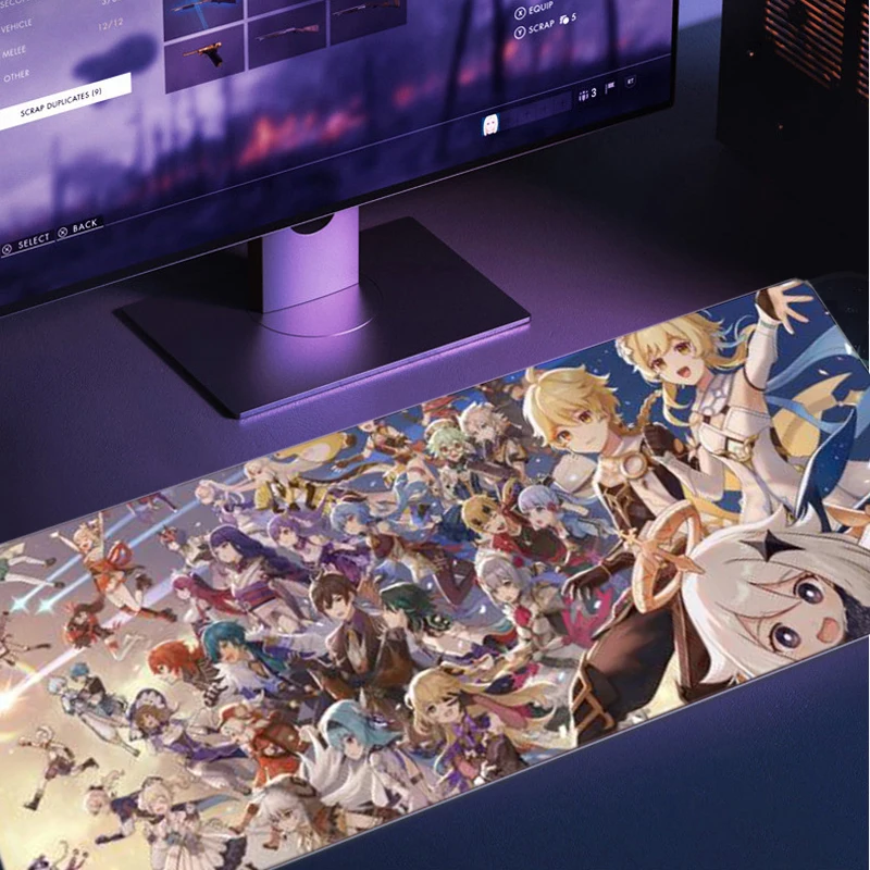 

Viviration Anime Genshin Impact Gaming Mousepad Alfombrillas De Raton Locked Edge Mausepad Desk Play Carpe Large Extend Mat Pads