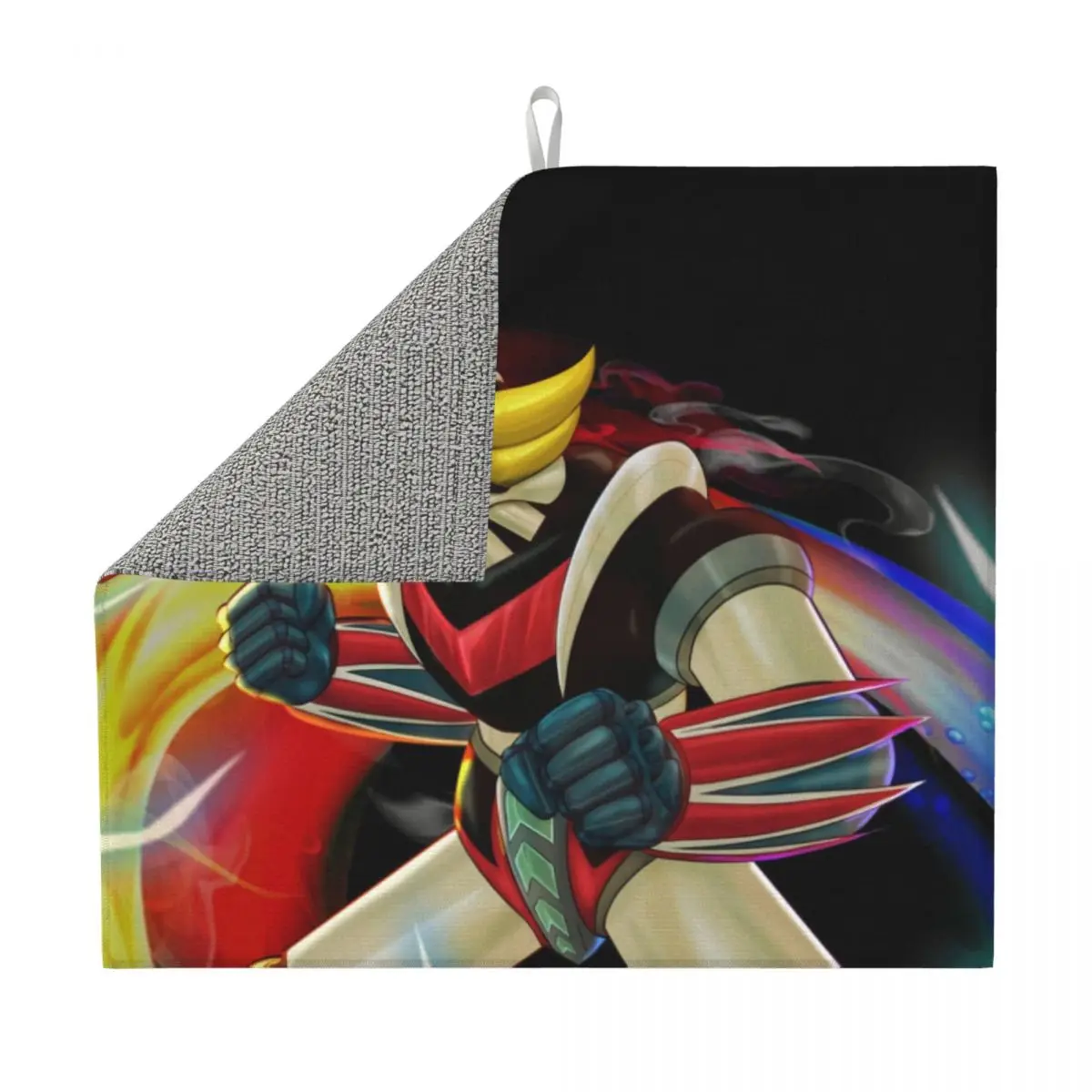 Пользовательский абсорбирующий коврик из микрофибры в форме НЛО робот-утварь