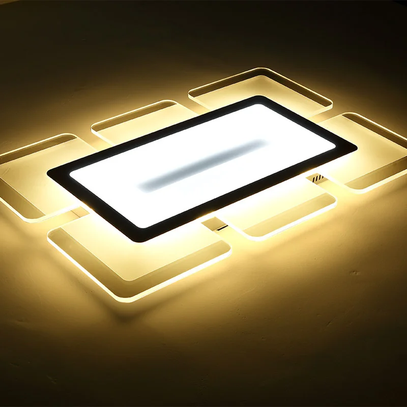 

Светодиодный потолочный светильник, дизайнерская потолочная лампа, потолочная лампа с защитой от оттенков, тканевая потолочная лампа